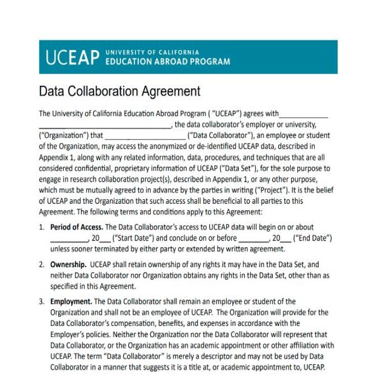 Data Collaboration Agreement Card Image